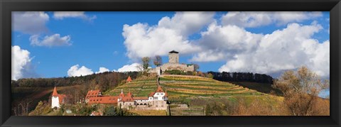 Framed Hohenbeilstein Castle, Baden-Wurttemberg, Germany Print