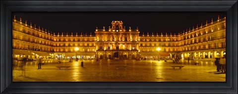 Framed Plaza Mayor Castile &amp; Leon Salamanca, Spain Print