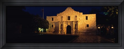 Framed Alamo, San Antonio Missions National Historical Park, Texas Print