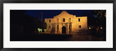 Framed Alamo, San Antonio Missions National Historical Park, Texas Print