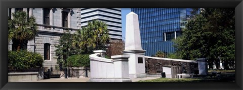 Framed African American History Monument, South Carolina State House Print