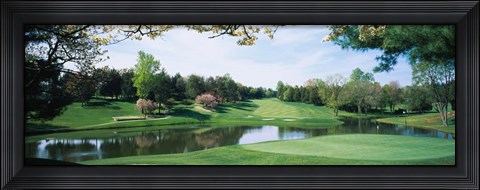 Framed Congressional Country Club, Bethesda, Maryland Print