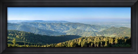 Framed Hornisgrinde Mountain, Black Forest, Baden-Wurttemberg, Germany Print