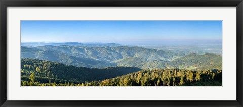 Framed Hornisgrinde Mountain, Black Forest, Baden-Wurttemberg, Germany Print