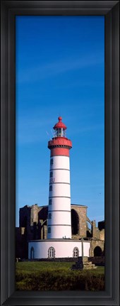 Framed Saint Mathieu Lighthouse, Finistere, Brittany, France Print