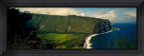 Framed Waipio Valley, Big Island, Hawaii Print