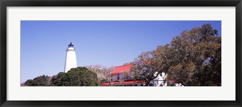 Framed Ocracoke Lighthouse Ocracoke Island, North Carolina Print