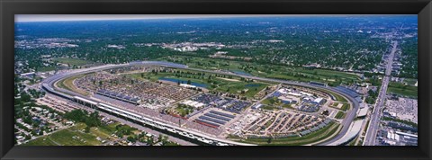 Framed Indianapolis Motor Speedway, Indianapolis, Indiana Print