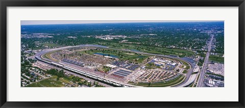 Framed Indianapolis Motor Speedway, Indianapolis, Indiana Print