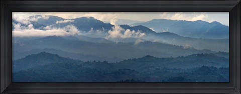 Framed Volcanoes National Park, Rwanda Print