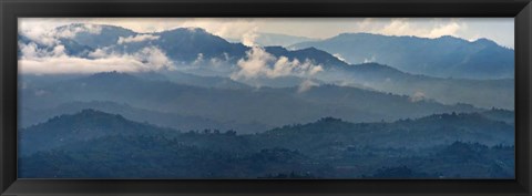 Framed Volcanoes National Park, Rwanda Print