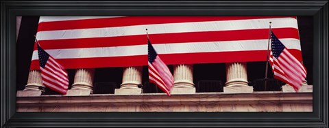 Framed New York Stock Exchange, Manhattan, New York City Print