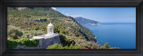 Framed Former Ludwig Salvator Estate Son Marroig, Majorca, Balearic Islands, Spain Print