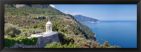 Framed Former Ludwig Salvator Estate Son Marroig, Majorca, Balearic Islands, Spain Print