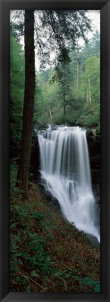 Framed Dry Falls, Nantahala National Forest, Macon County, North Carolina Print