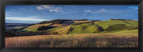 Framed Landscape, Scottish Borders, Scotland Print