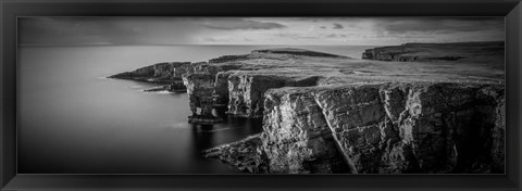 Framed Sea Stacks, Yesnaby, Orkney, Scotland Print