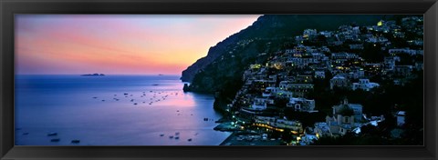 Framed Amalfi Coast, Campania, Italy Print