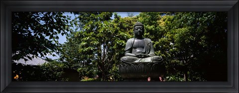 Framed Buddha in Asakusa Kannon Temple, Tokyo Prefecture, Japan Print