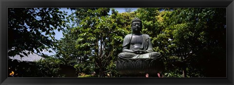 Framed Buddha in Asakusa Kannon Temple, Tokyo Prefecture, Japan Print