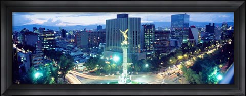 Framed Mexico City, El Angel Monument Print