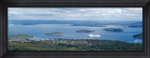 Framed Frenchman&#39;s Bay Bar Harbor, ME Print