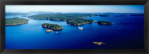 Framed San Juan Islands, Washington State Print