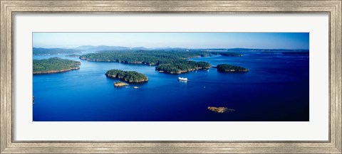 Framed San Juan Islands, Washington State Print