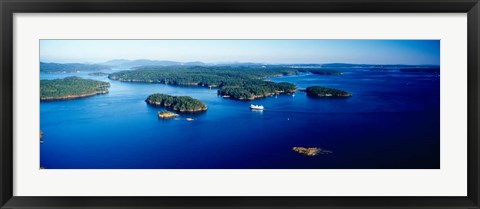 Framed San Juan Islands, Washington State Print