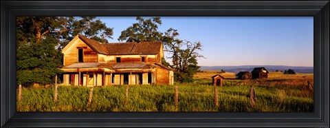 Framed Farmhouse, Oregon Print