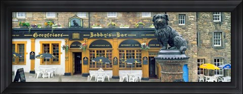Framed Doorways in Edinburgh Scotland Print