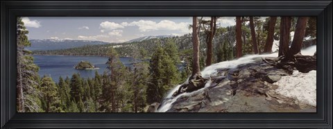 Framed Emerald Bay, Lake Tahoe, California Print