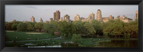 Framed Central Park,e New York City, NY Print