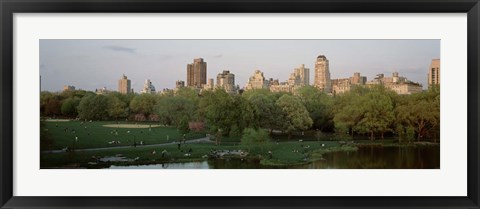 Framed Central Park,e New York City, NY Print