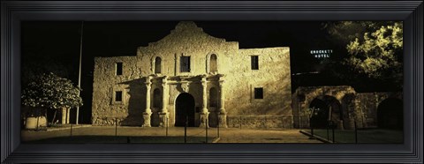 Framed Alamo, San Antonio, TX Print