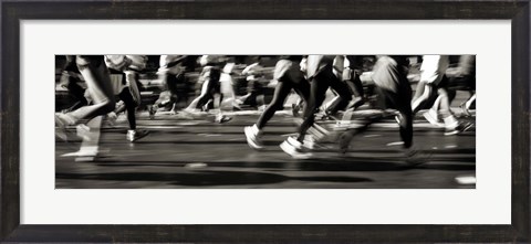 Framed NYC Marathon Print