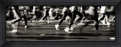 Framed NYC Marathon Print