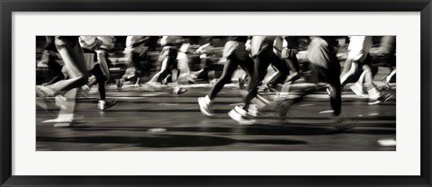 Framed NYC Marathon Print