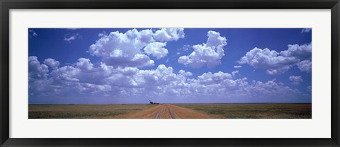 Framed Clouds Over Prairie, Amarillo, TX Print