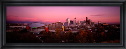 Framed Canada, Alberta, Calgary Print