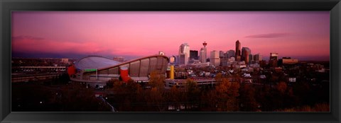 Framed Canada, Alberta, Calgary Print