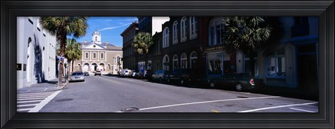 Framed Cotton Exchange, Charleston, South Carolina Print