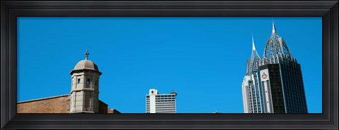 Framed Buildings in Mobile, Alabama Print