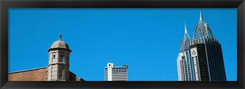 Framed Buildings in Mobile, Alabama Print