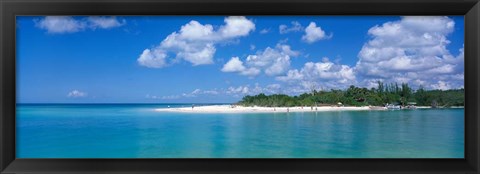 Framed Delnor Wiggins State Park, Florida Print