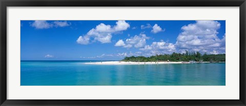 Framed Delnor Wiggins State Park, Florida Print