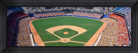 Framed Dodger Stadium, California Print