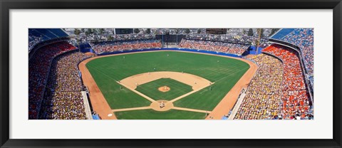 Framed Dodger Stadium, California Print