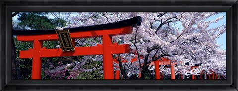 Framed Japan Takenaka Inari Shrine Print