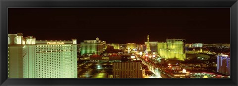 Framed Las Vegas Strip,Las Vegas, NV Print